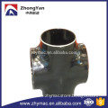 8 inch Carbon Steel 4 - way Cross Pipe Fittings weight From China
